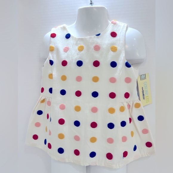 crown & ivy Other - Crown & Ivy Pink and White Polka Dot Accessory